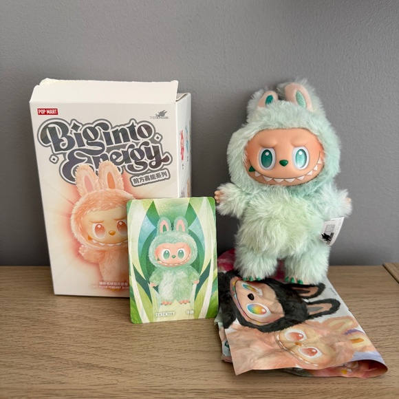 POP MART Accessories - POPMART Big Into Energy Labubu 3.0 Open Box Serenity